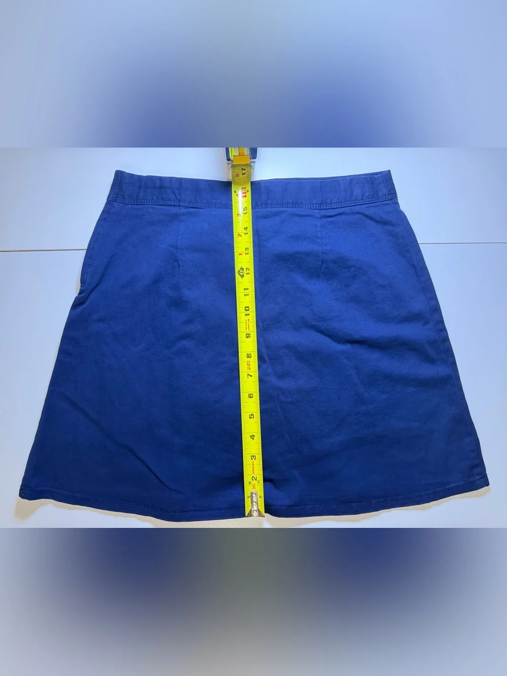 Children’s Place Navy Blue‎ Women's Skirt with Buttons 16 Slim Kids Uniform